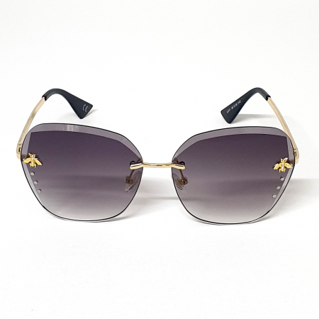 Lifestyle - Ochelari de soare damă, polarizați 400 UV, cu toc cadou, OSD14