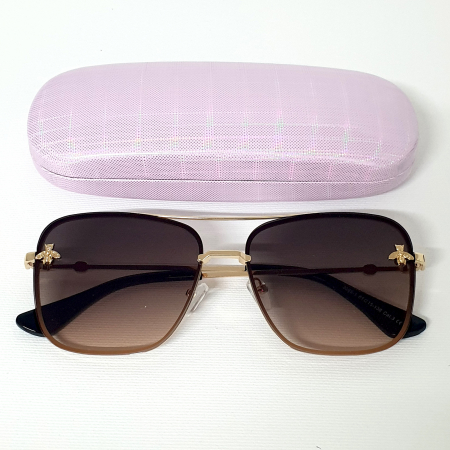 Lifestyle - Ochelari de soare damă, polarizați 400 UV, cu toc cadou, OSD18