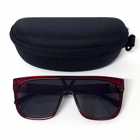 Ochelari de soare - Ochelari de soare damă, cu filtru de protecție 400 UV, cu toc cadou, OSD22