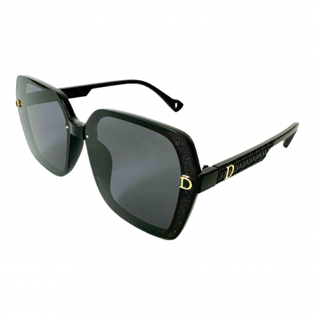 Ochelari de soare - Ochelari de soare damă, polarizați 400 UV, cu toc cadou, OSD51