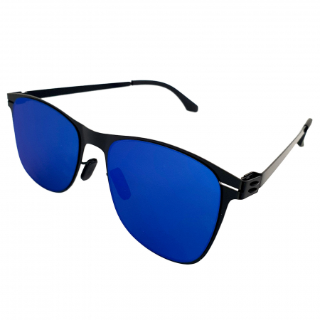 Ochelari de soare - Ochelari de soare unisex, cu filtru de protecție UV 400, cu toc cadou, OSX17