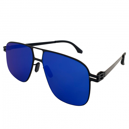 Ochelari de soare - Ochelari de soare unisex, cu filtru de protecție UV 400, cu toc cadou, OSX22