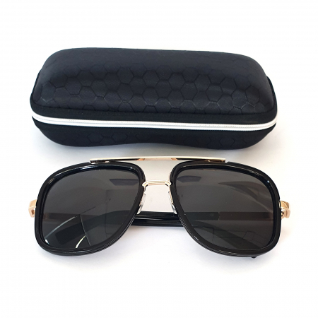 Lifestyle - Ochelari de soare unisex, cu filtru de protecție UV 400, cu toc cadou, OSX23