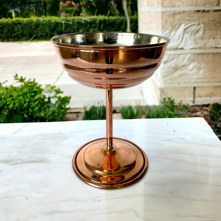 Bucătărie - Pahar din cupru pentru martini 250 ml CTR62