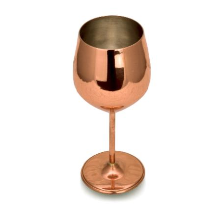 Produse din cupru - Pahar din cupru pentru vin 500 ml CTR61