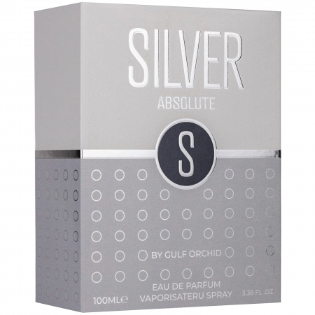 Parfumuri arăbești - Parfum arăbesc bărbați original import Dubai Silver Absolute by Gulf Orchid 100ml