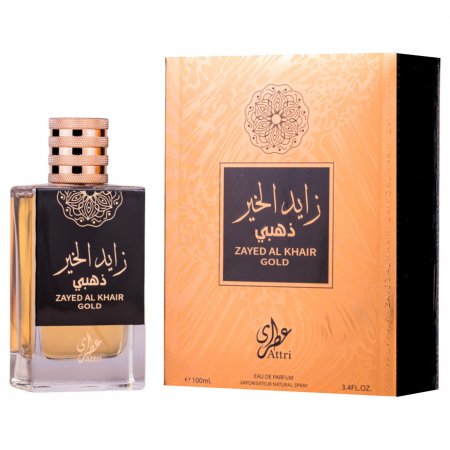 Parfumuri arăbești - Parfum arăbesc barbati original import Dubai Zayed Al Khair Gold by Attri 100 ml