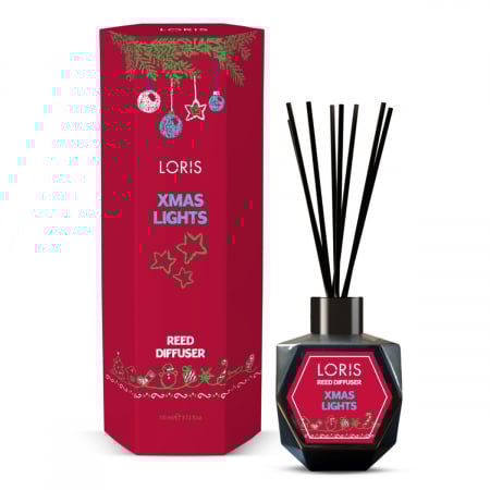 Cadouri - Parfum odorizant de cameră pentru Crăciun, 110 ml, Xmas Lights, OC01
