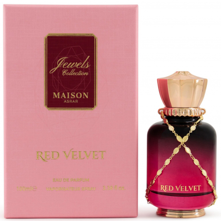 Parfumuri arăbești - Parfum arăbesc unisex original import Dubai Red Velvet by Maison Asrar 100ml