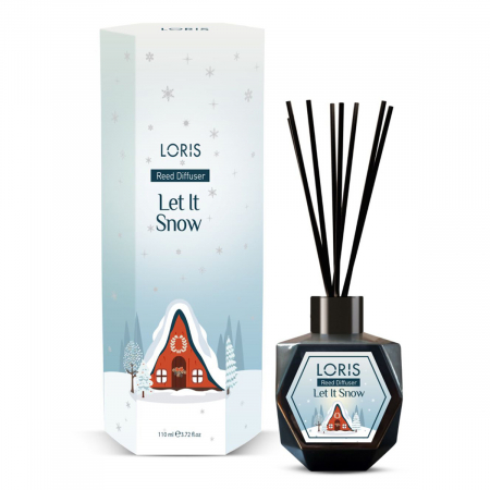 Cadouri - Parfum odorizant de cameră pentru Crăciun, 110 ml, Let it Snow, OC03