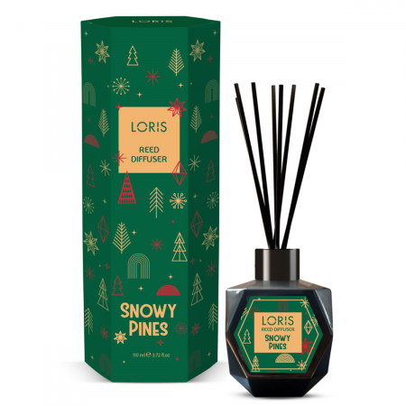 Cadouri - Parfum odorizant de cameră pentru Crăciun, 110 ml, Snowy Pines, OC02