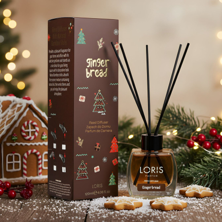 Cadouri - Parfum odorizant de cameră pentru Crăciun, 120 ml, Ginger Bread, OC05