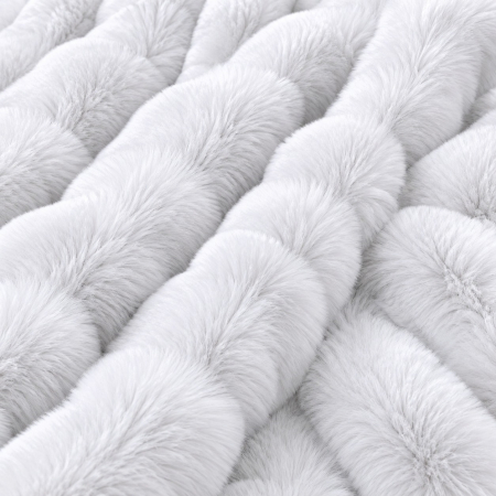 Pături cu blăniță - Pătură blană ecologică tip Chinchilla, 200x230 cm, CMI04