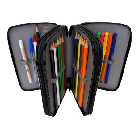 Penar complet echipat, 3 compartimente, 32 piese, pentru băieți, model Fotbal, PNB06 [5]