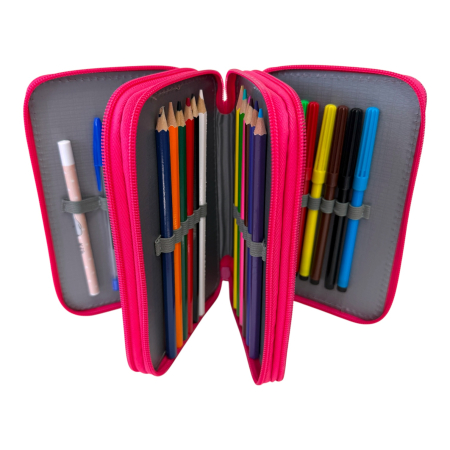 Penar complet echipat, 3 compartimente, 32 piese, pentru fete, model Unicorn, PNF06 [5]