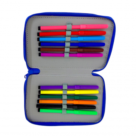 Penare - Penar echipat cu 34 piese, 3 compartimente, pentru băieți, PNB02