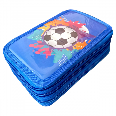 Penare - Penar echipat cu 34 piese, 3 compartimente, pentru băieți, PNB02