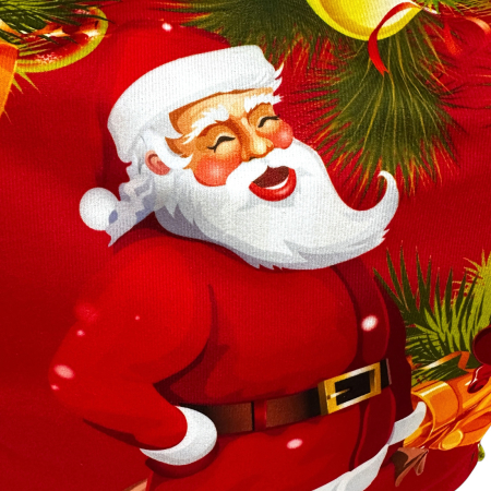 Perne și pilote - Pernă decorativă de Crăciun 40x40 cm cu Moș Crăciun PPC03