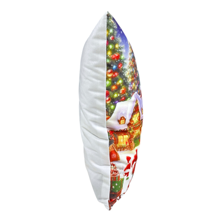 Perne și pilote - Pernă decorativă de Crăciun 40x40 cm cu Moș Crăciun PPC05