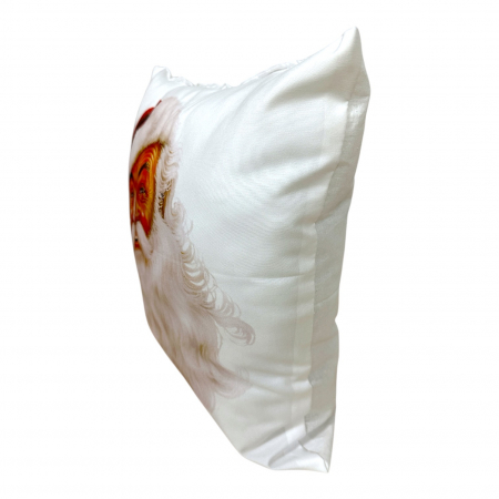 Cadouri - Pernă puișor decorativă cu Moș Crăciun 35x35 cm PPC01