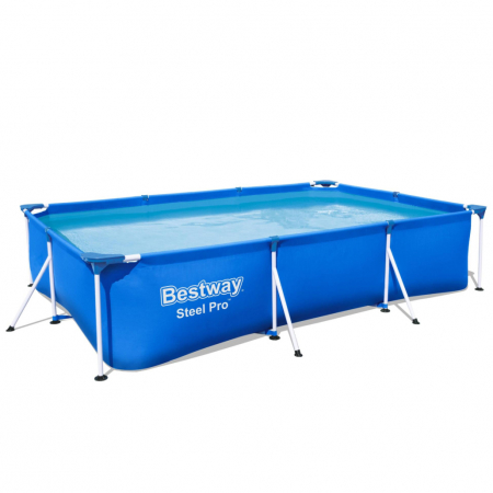Piscină cadru metalic 3300 litri Bestway Steel Pro Max 300x201x66 cm [7]