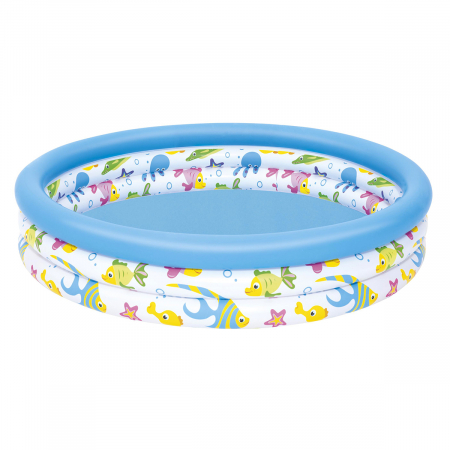 Gonflabile și plajă - Piscină gonflabilă Bestway Ocean Life 140 litri 122 x 25 cm