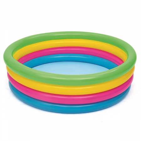 Gonflabile și plajă - Piscină gonflabilă Bestway 4 inele 522 litri 157 x 46 cm