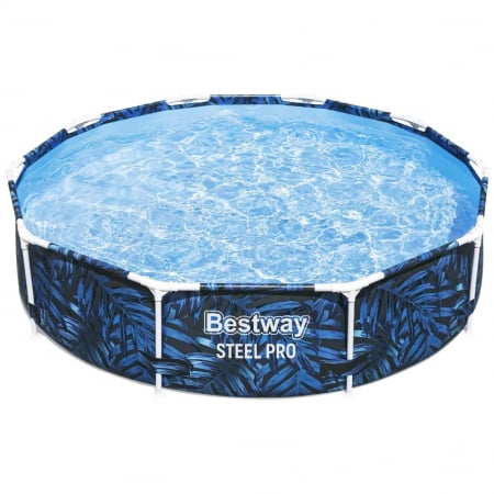 Piscină rotundă cadru metalic 4062 litri Bestway Steel Pro Max 305x66 cm [6]
