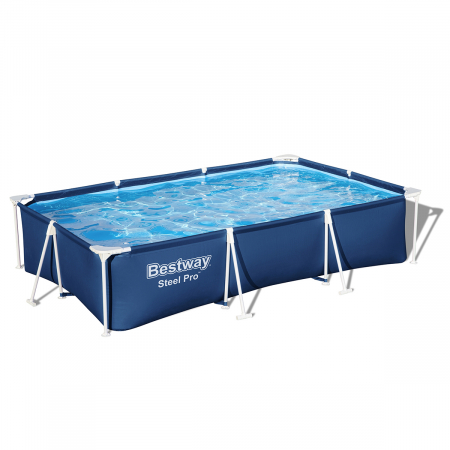 Camping și curte - Piscină cadru metalic Bestway Steel Pro Max 3300 litri 300 x 201 x 66 cm