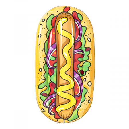 Gonflabile și plajă - Plută gonflabilă Bestway Hot Dog 190 x 109 cm