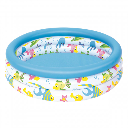Gonflabile și plajă - Piscină gonflabilă Bestway Ocean Life 110 litri 102 x 25 cm