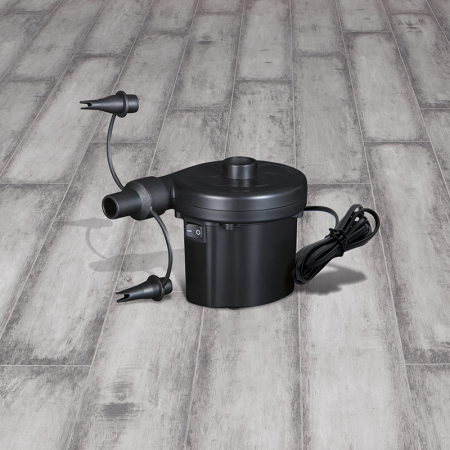 Gonflabile și plajă - Pompă electrică Bestway Sidewinder 220-240V, 3 adaptoare, 12x10.5x14.8 cm