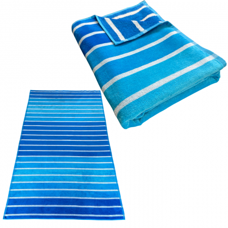 Sport și Aer liber - Prosop plajă bumbac 100%, 90x160 cm, 550g/mp, PPB59