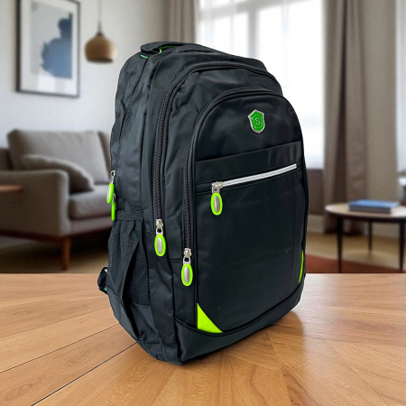 Rucsacuri - Rucsac Fashion verde, 45 x 35 x 20 cm, 3 compartimente, RS30