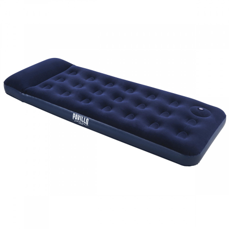 Camping și curte - Saltea Gonflabila Bestway Single cu pompă inclusă 185 x 76 x 28 cm