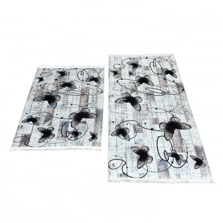 Set 2 Covoare bucătărie antiderapante 60x80 cm + 60x120 cm, CBU300 [11]