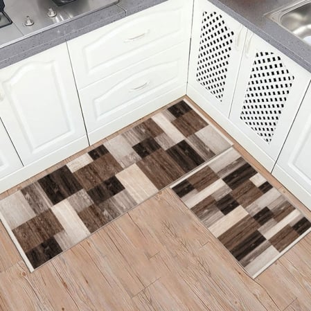 Covoare antiderapante - Set 2 Covoare bucătărie antiderapante 60x80 cm + 60x120 cm, CBU309