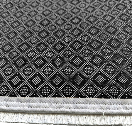Covoare antiderapante - Set 2 covoare bucătărie antiderapante, Welsoft Plus, abstract, bej-taupe, CBU422