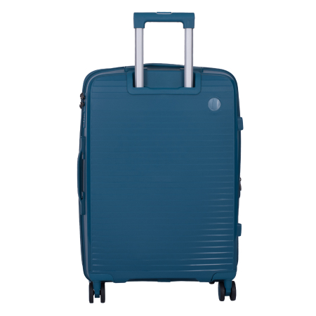 Set 2 trolere M+S, Polipropilenă flexibilă anti-casabilă, 4 roți, albastru petrol [3]