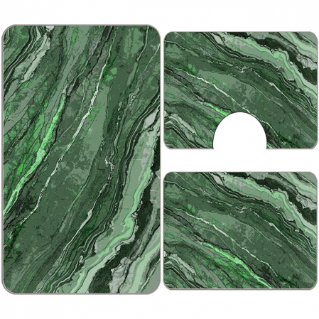 Baie - Set 3 Covoare baie antiderapante 60x90 CBA108