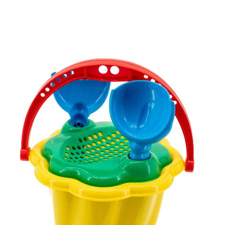 Gonflabile și plajă - Set jucării din plastic 23 x 16 cm