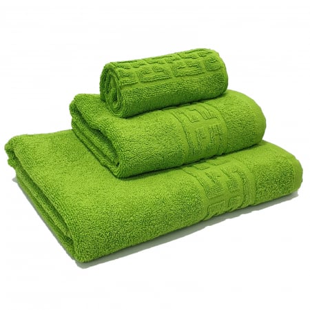 Baie - Set 3 prosoape de baie 70x130 cm, 50x90 cm, 30x50 cm, bumbac, diverse culori