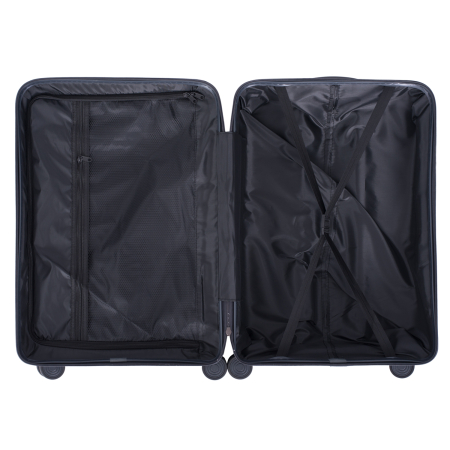 Set 3 trolere L+M+S, Polipropilenă flexibilă anti-casabilă, 4 roți duble, gri [11]