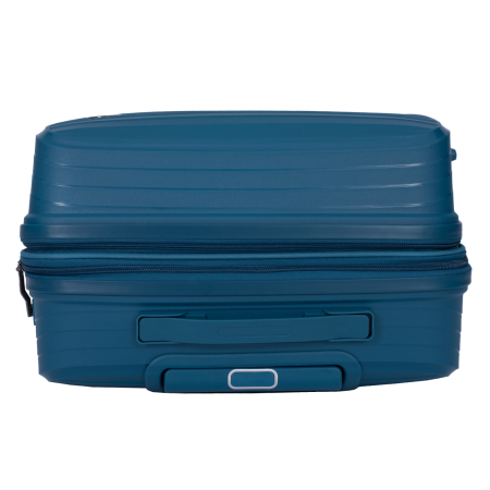 Set 3 trolere L+M+S, Polipropilenă flexibilă anti-casabilă, 4 roți duble, albastru petrol [9]