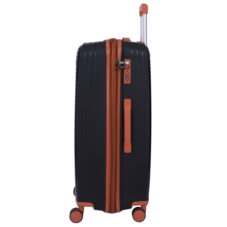 Set 3 trolere L+M+S, Polipropilenă flexibilă anti-casabilă, 4 roți duble, diverse culori [7]