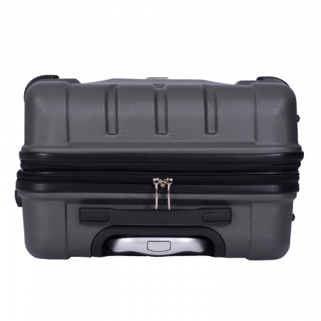 Set 4 valize troler ABS, 4 roți, 4 dimensiuni, gri, TRC212 [7]