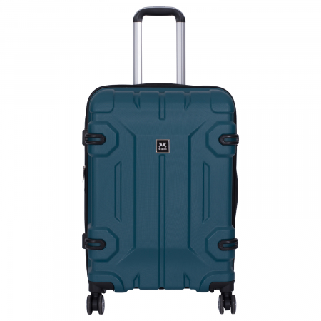 Trolere - Set 4 valize troler ABS, 4 roți, 4 dimensiuni, verde, TRC211