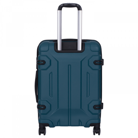 Trolere - Set 4 valize troler ABS, 4 roți, 4 dimensiuni, verde, TRC211