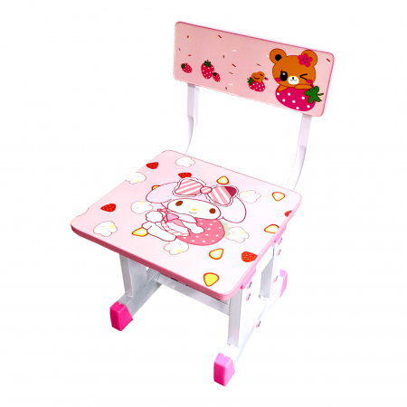 Mobilier - Set birou cu scăunel, metalic + MDF, 69x45 cm, reglabil pe înălțime, MC09