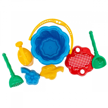 Gonflabile și plajă - Set jucării din plastic 25 x 16 cm